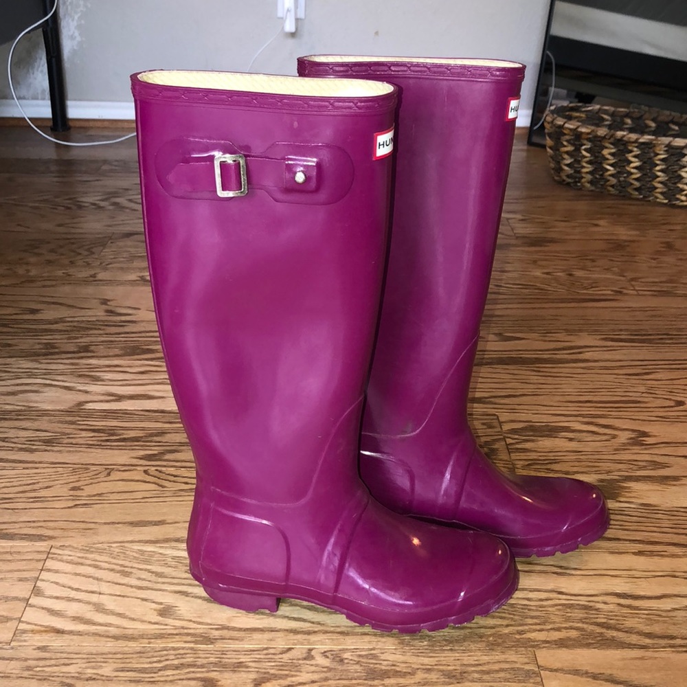 Hunter Original Tall Gloss Rain Boot